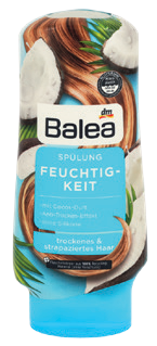Balea moisturizing conditioner with coconut scent