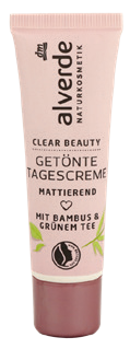 Alverde Clear Beauty Tinted Day Cream Mattifying