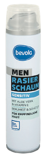 Bevola Men Shaving Foam Sensitive