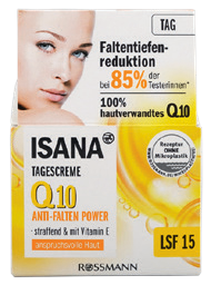 Isana Day Cream Q10 Anti-Wrinkle Power SPF 15