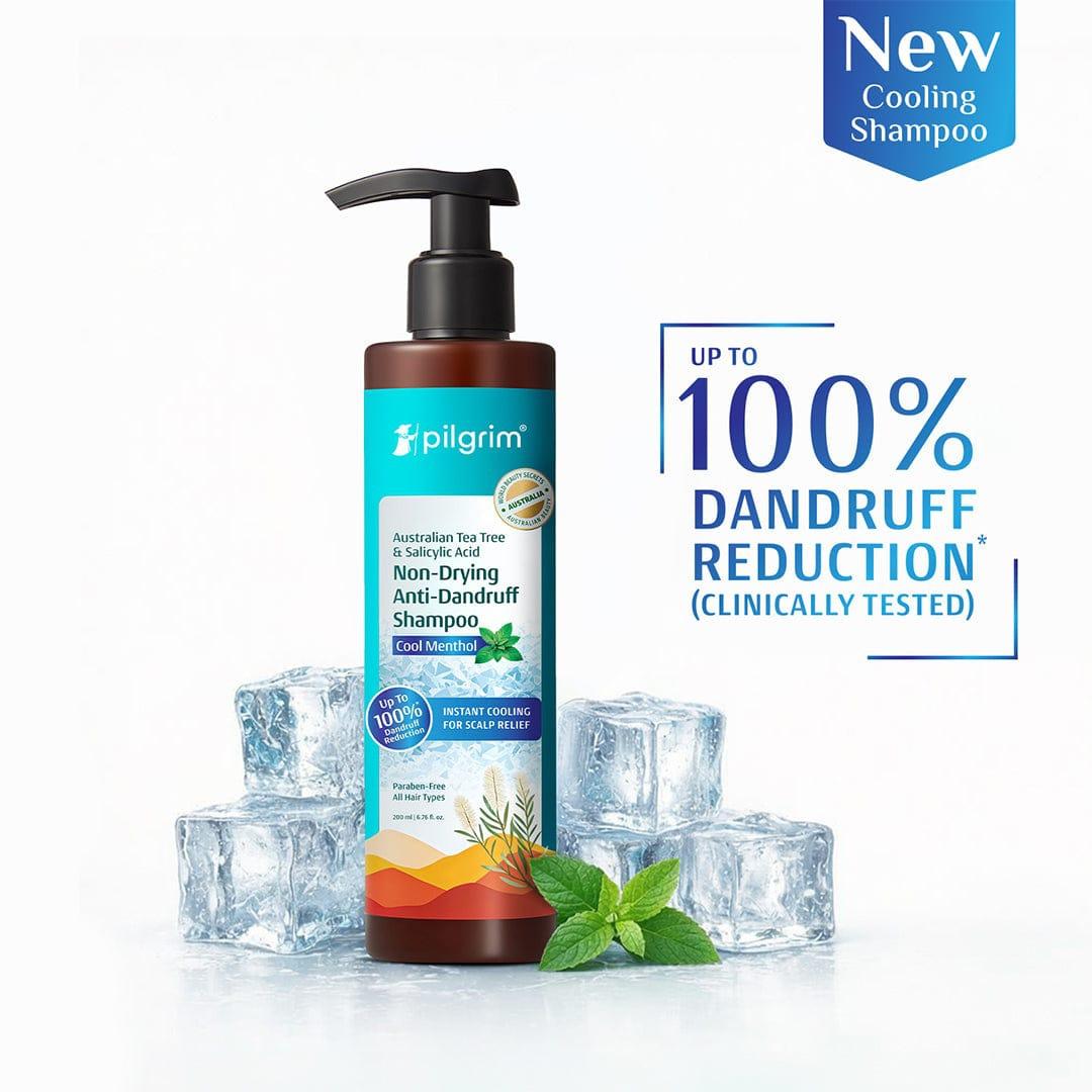 Non-drying Anti-dandruff Shampoo Cool Menthol