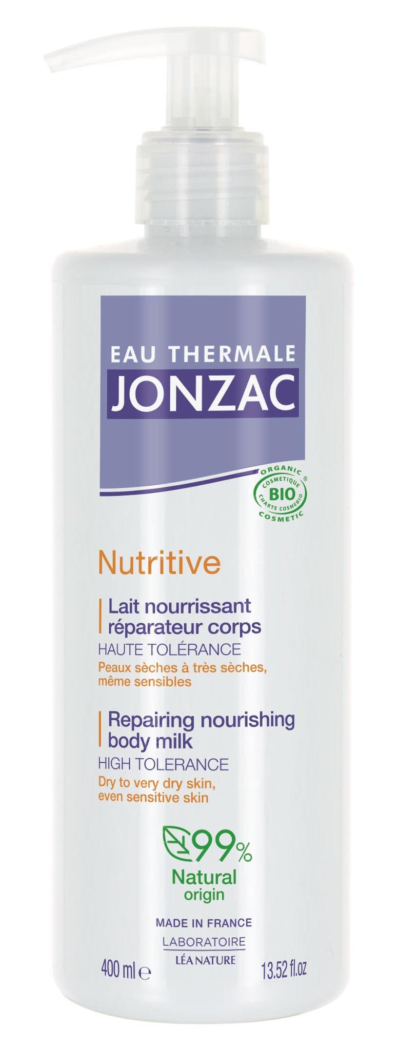 Eau Thermale Jonzac Eau De Jonzac Nutritive Lait Nourrissant Réparateur Corps Bio