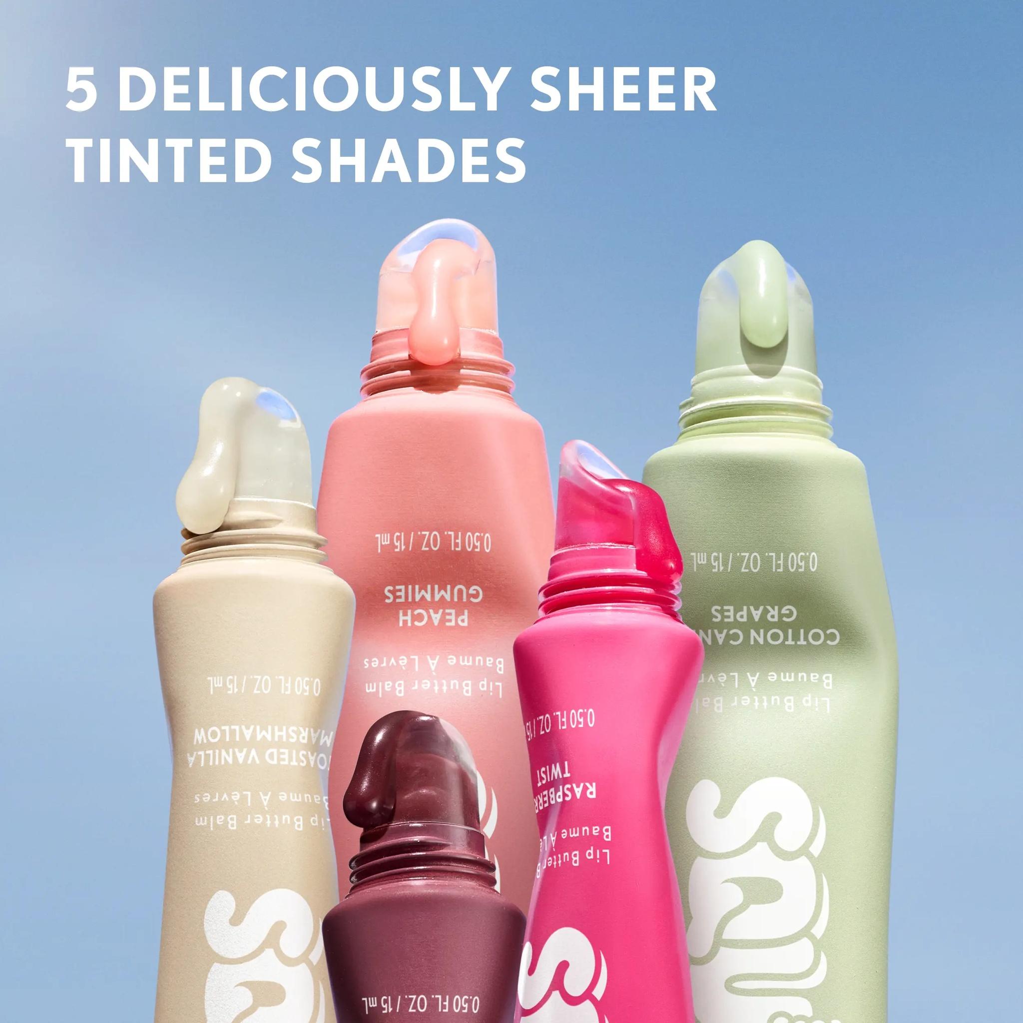 Clean Fresh Squishy Glaze™ Lip Butter Balm, Flavored, Non-sticky, With Vitamin E & Shea Butter