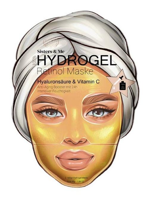 Anti-Aging Hydrogel Maske Mit Hyaluron Und Vitamin C