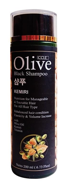 Coe Olive Kemiri Black Hair Shampoo