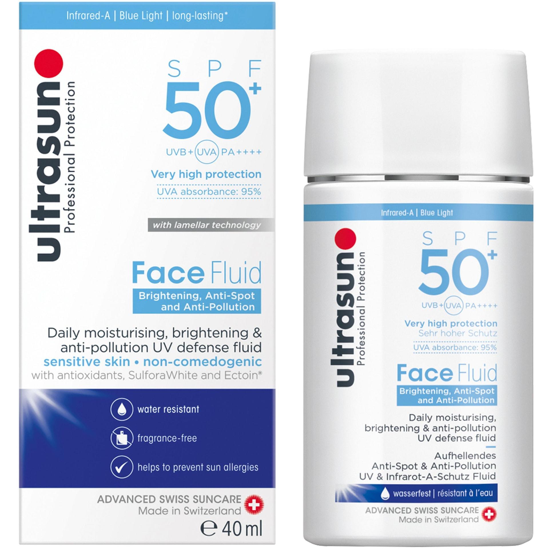 SPF 50+ Anti-pollution Face Fluid