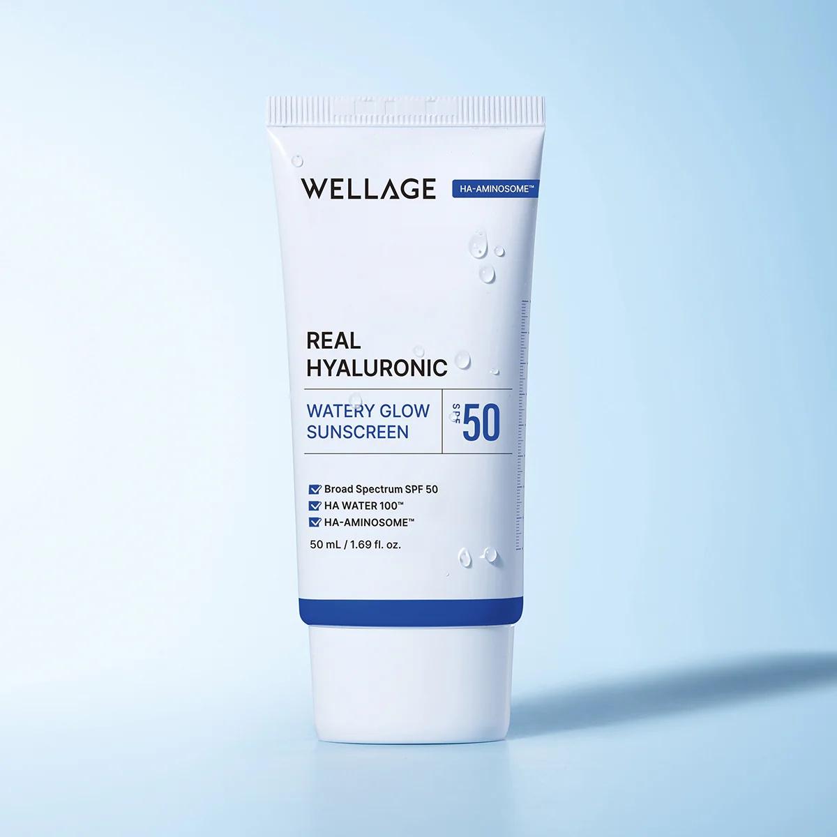 Real Hyaluronic Watery Glow Sunscreen SPF 50