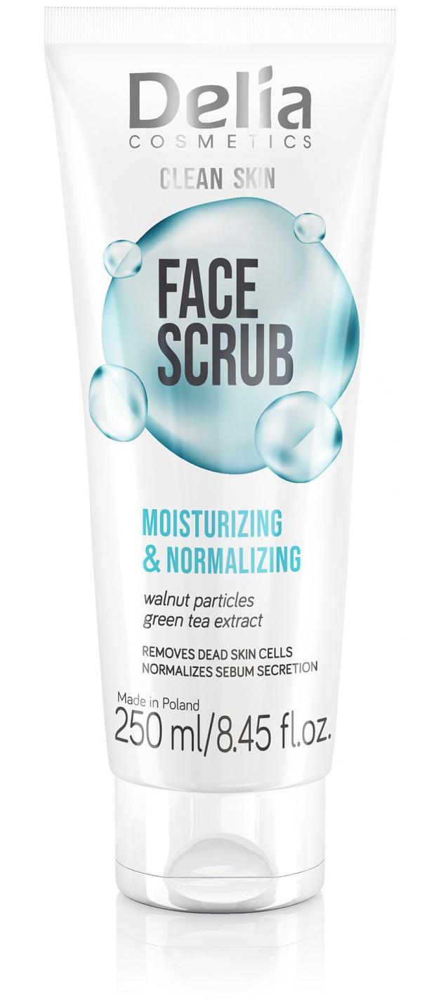 Clean Skin Moisturizing & Normalizing Face Scrub