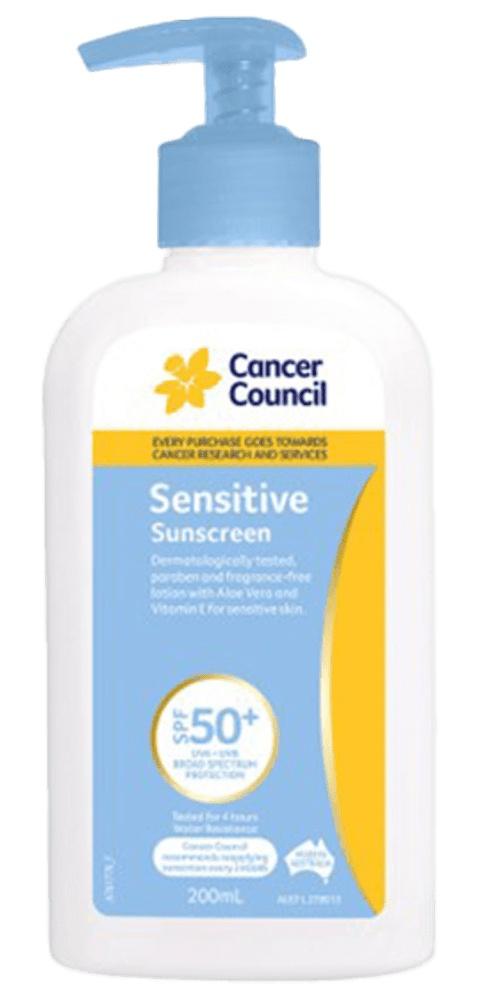 Sensitive Sunscreen SPF50+