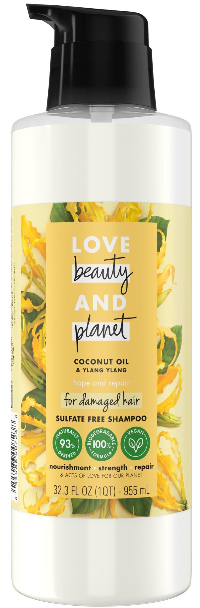Coconut Oil & Ylang Ylang Sulfate Free Shampoo