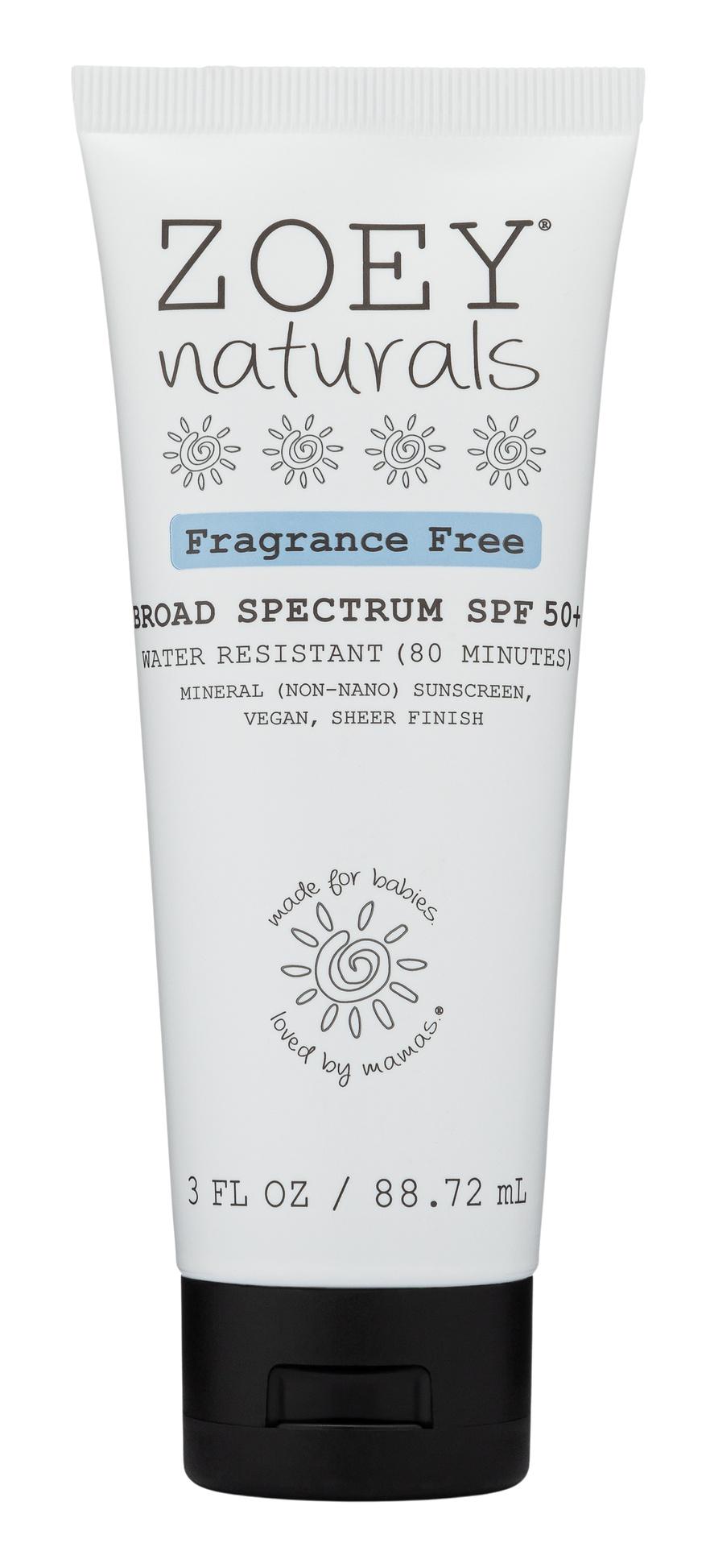 SPF 50+ Sheer Finish Mineral Sunscreen