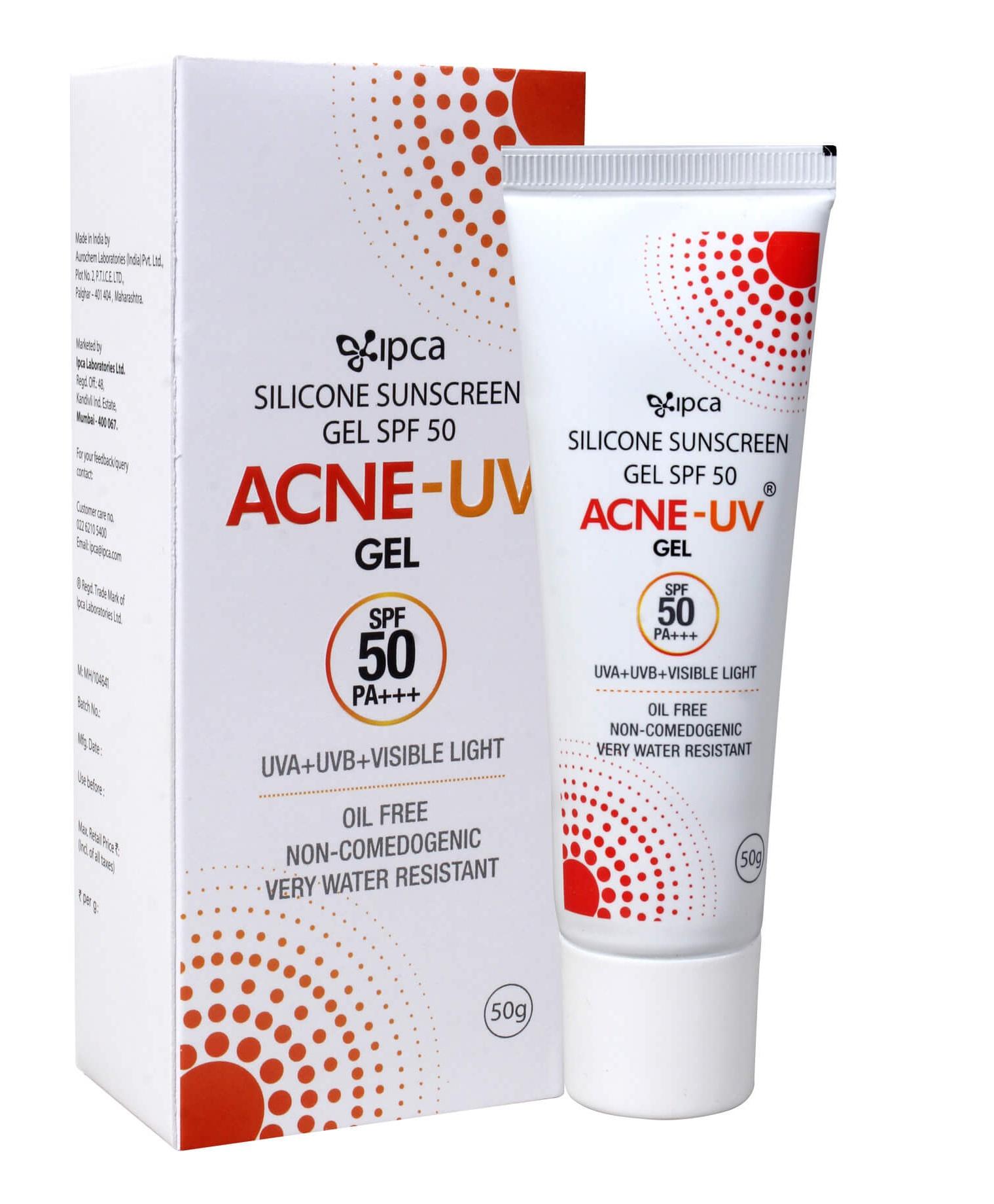 Acne UV Sunscreen Gel