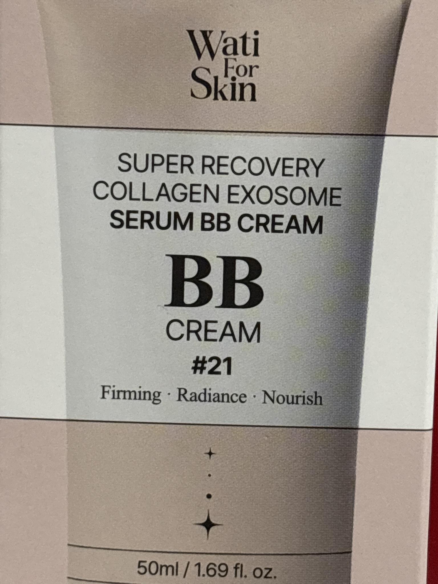 Super Recovery Collagen Exosome Serum BB Cream #21