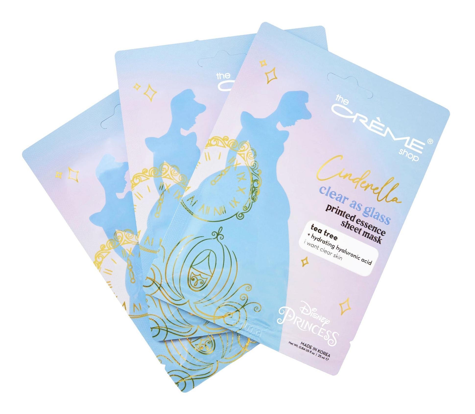 The Crème Shop X Disney - Cinderella Clear As Glass Printed Essence Sheet Mask