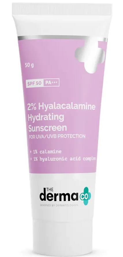 2% Hyalacalamine Hydrating Sunscreen For UVA/UVB Protection With SPF 50 & Pa+++ -