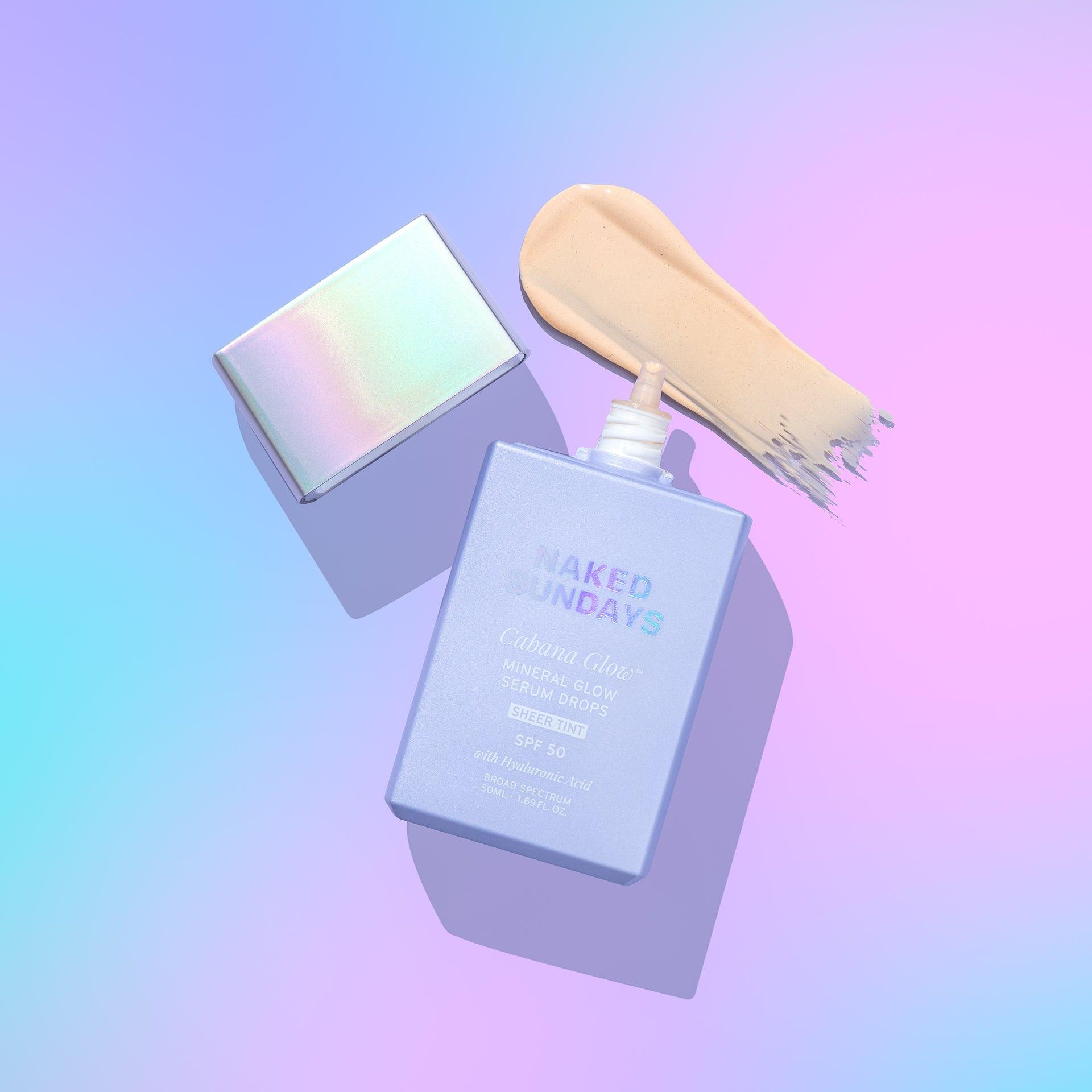 Cabanaglow™ SPF50 Mineral Glow Serum Drops - Sheer Tint