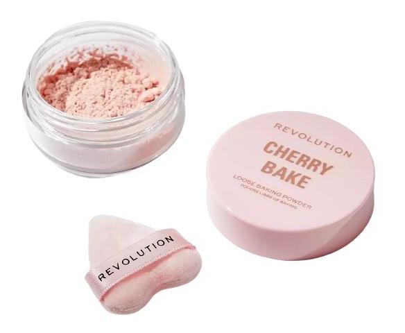 Y2k Cherry Bake Loose Powder & Puff