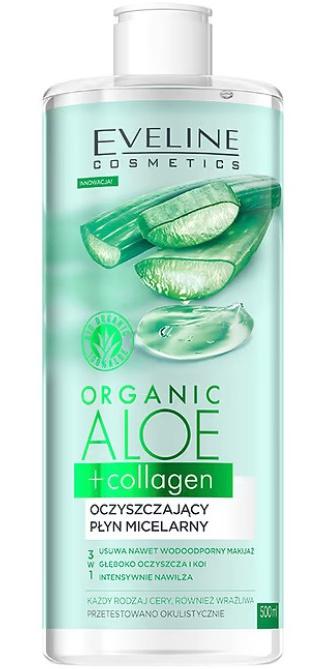 Organic Aloe + Collagen Cleansing Micellar Water