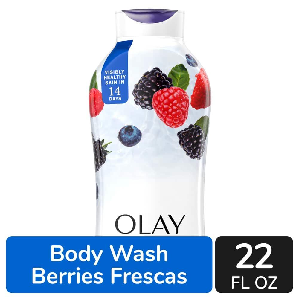 Olay Fresh Outlast Women's Body Wash, For All Skin Types, Berries Frescas