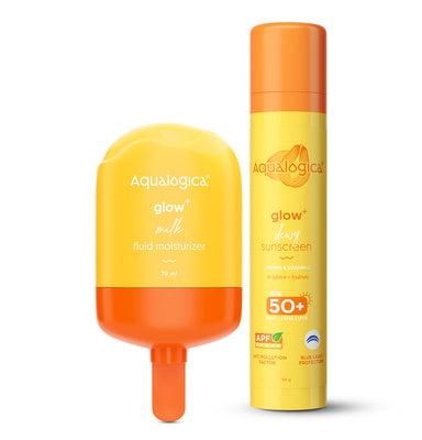 Glow+ Milk Fluid Moisturizer With Vitamin C & Papaya