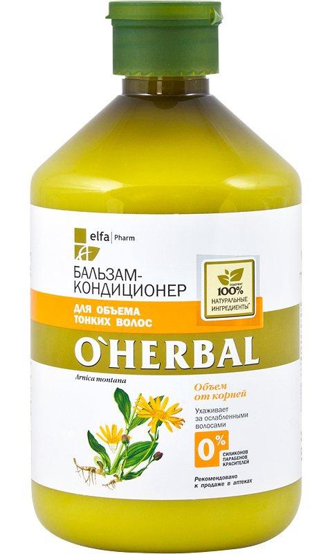 Oherbal Conditioner Increasing Volume For Fine Hair