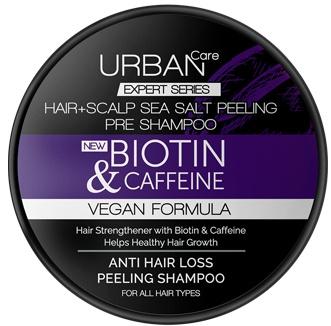 Caffeine & Biotin Hair+scalp Sea Salt Peeling Pre Shampoo