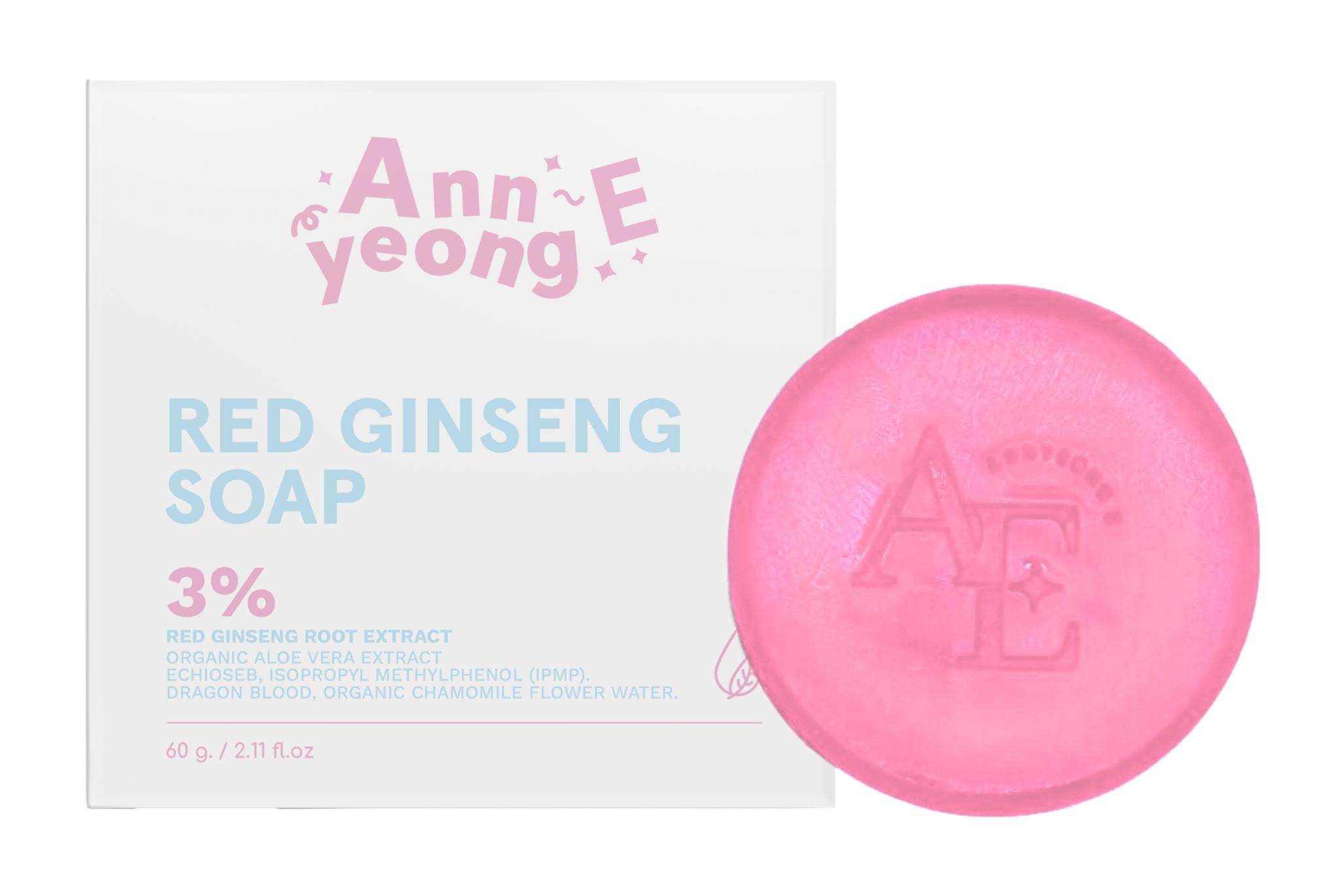 Red Ginseng Soap สบู่โสมแดง