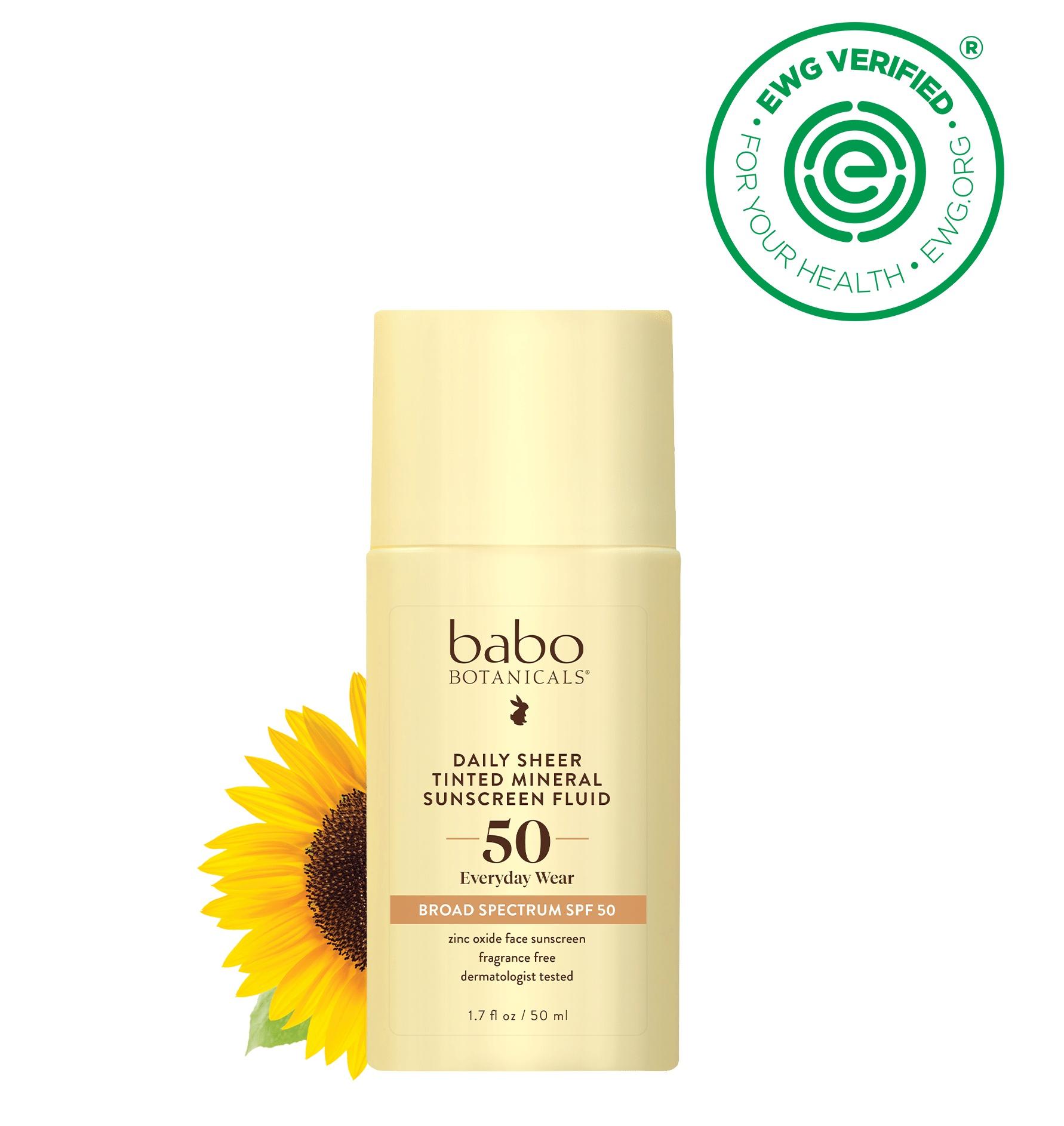 Daily Sheer Mineral Sunscreen Fluid SPF50