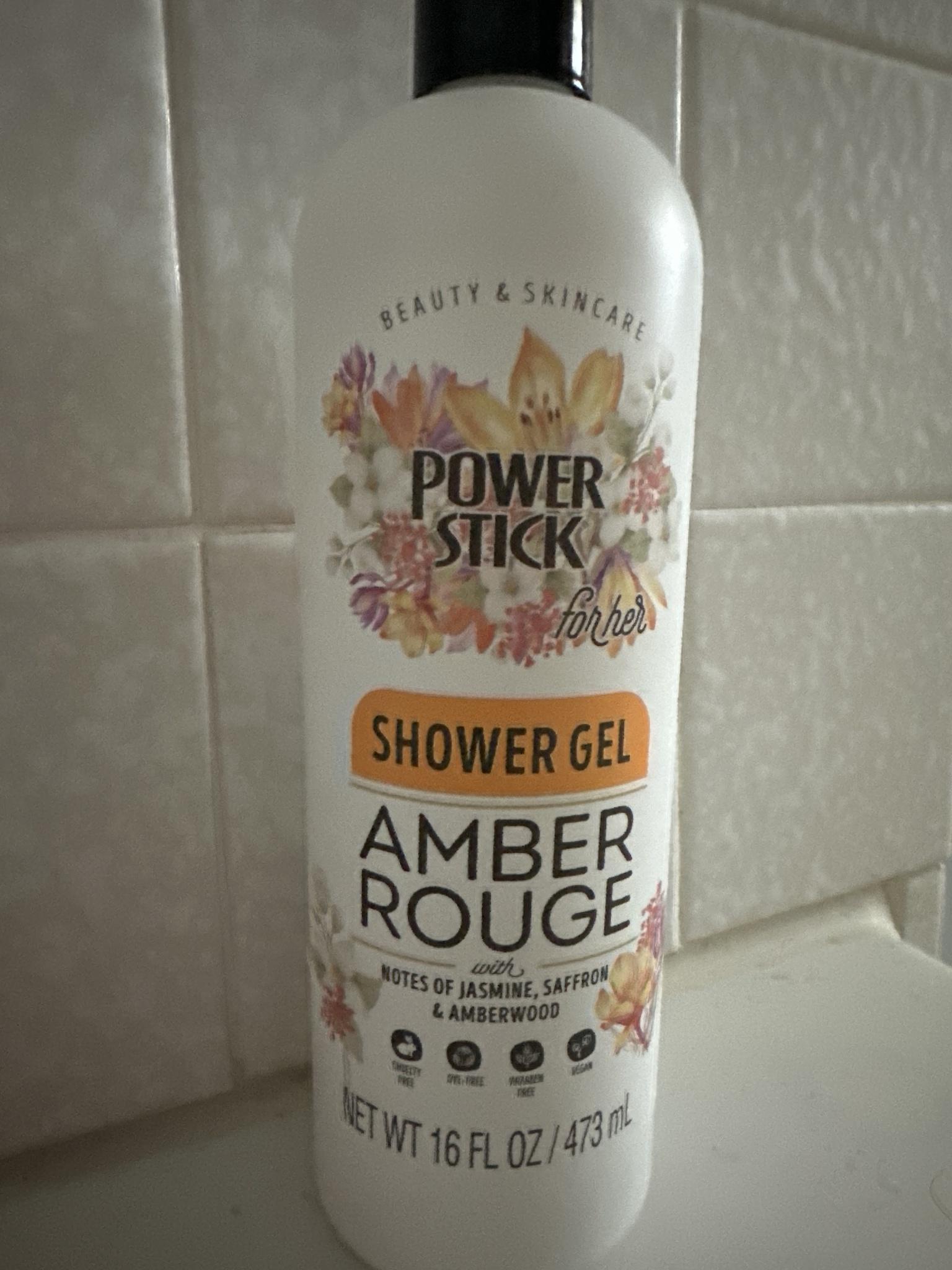 Amber Rouge Shower Gel