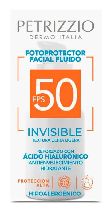 Fotoprotector Facial Fluido FPS 50