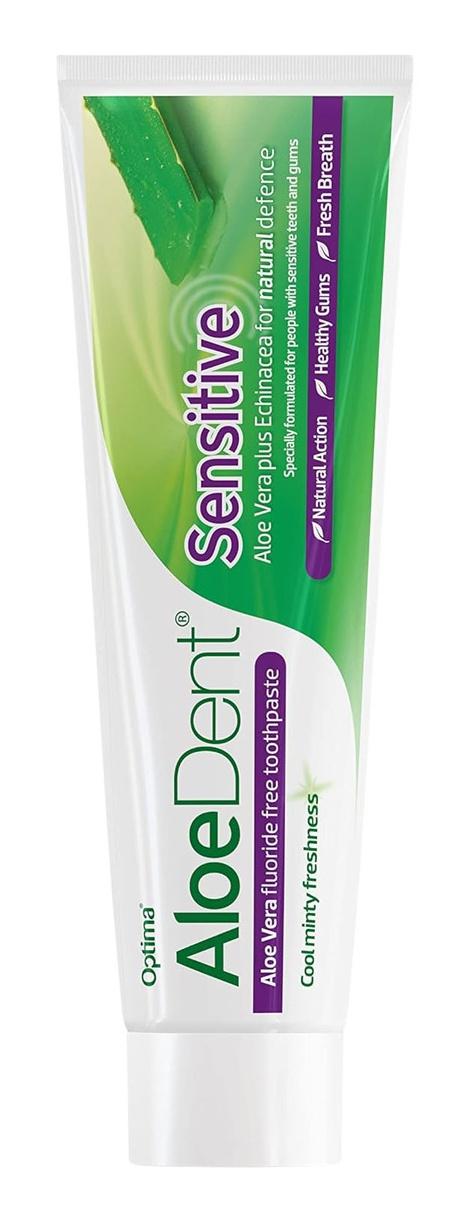 , Sensitive Aloe Vera Toothpaste With Fluoride