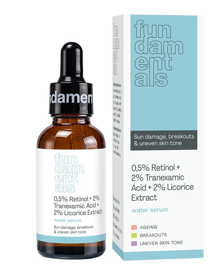 0,5% Retinol + 2% Tranexamic + 2% Licorice Extract