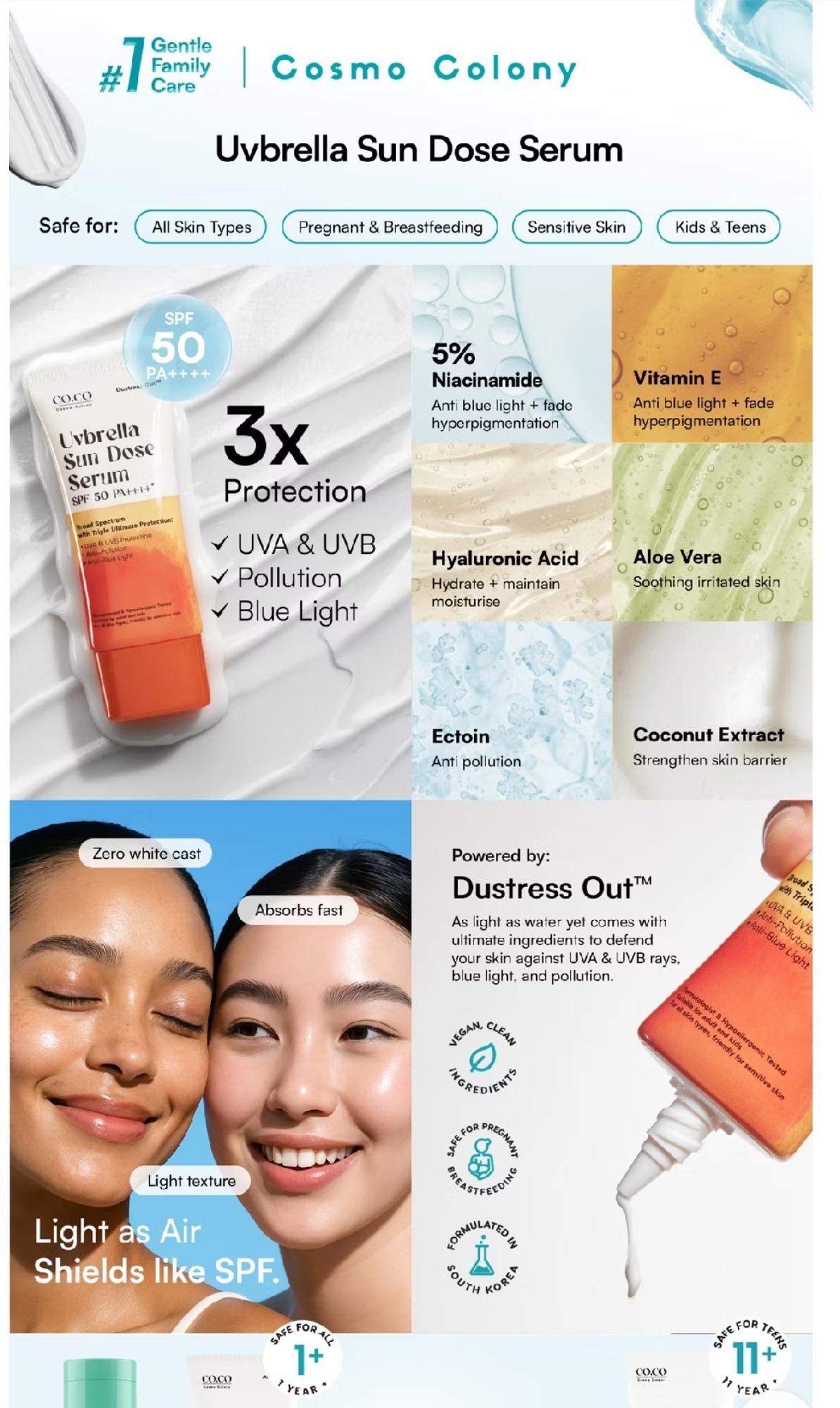 Uvbrella Sun Dose Serum