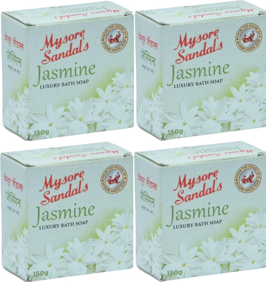Mysore Sandal's Jasmine Luxury Bath Soap