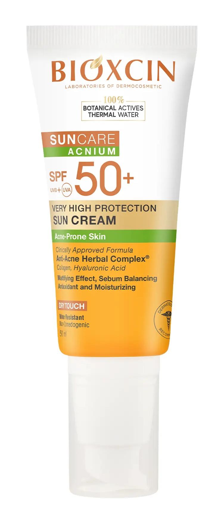 Akneye Eğilimli Ciltler Için Güneş Kremi 50+ SPF