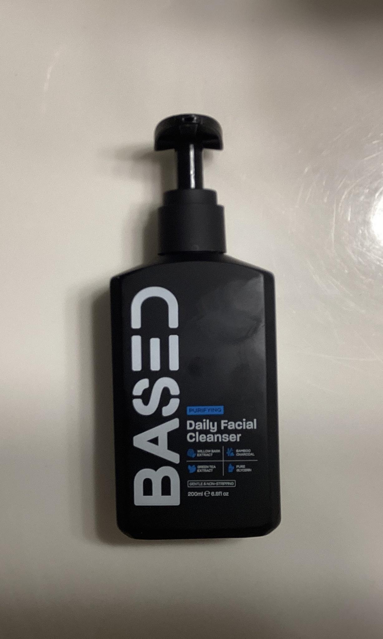Daily facial cleanser