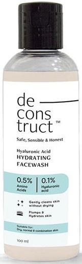 Hyaluronic Acid Hydrating Face Wash - 0.5% Amino Acids + 0.1% Hyaluronic Acid