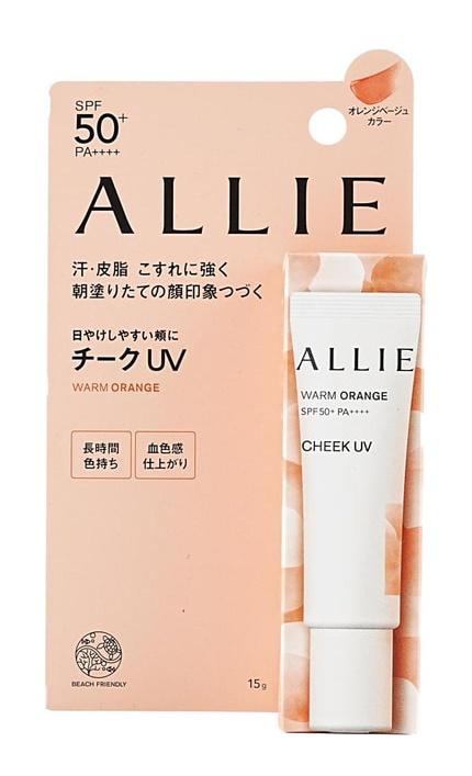 Kanebo - Allie Cheek UV SPF 50+ Pa++++ 02 Warm Orange