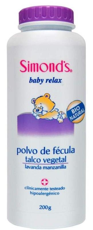 Talco Vegetal Lavanda Manzanilla