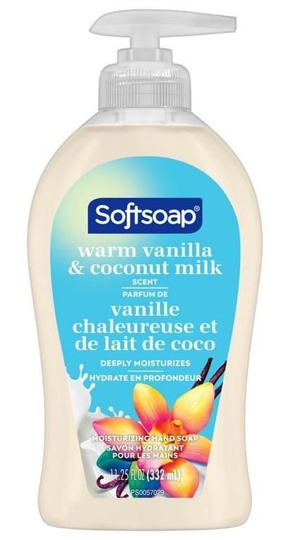 Deeply Moisturizing Liquid Hand Soap Pump, Warm Vanilla & Coconut Milk