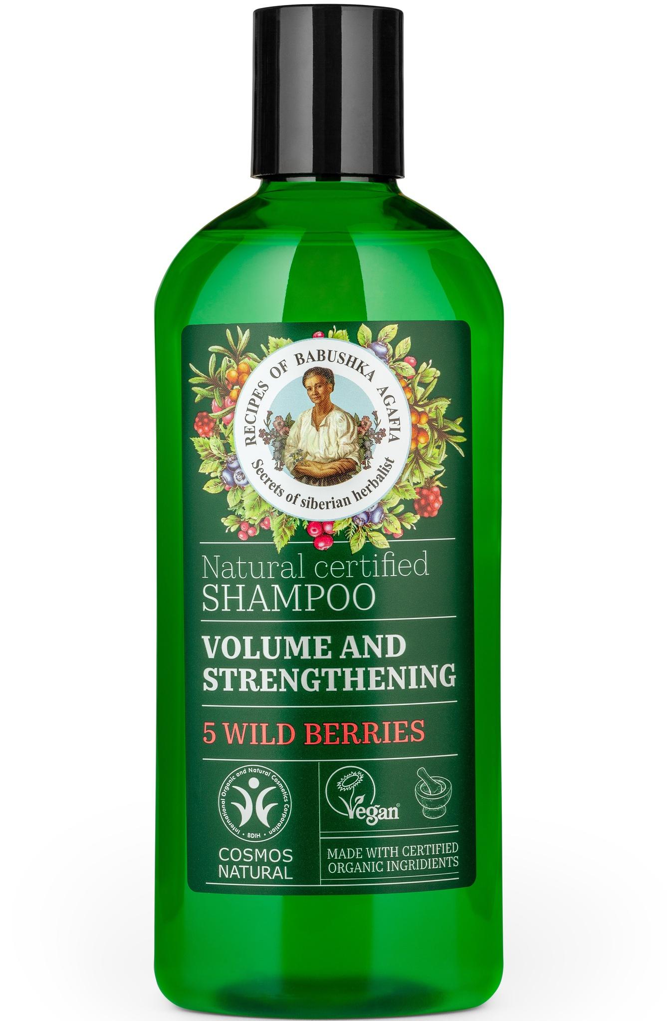 Volume & Strengthening 5 Wild Berries  Shampoo