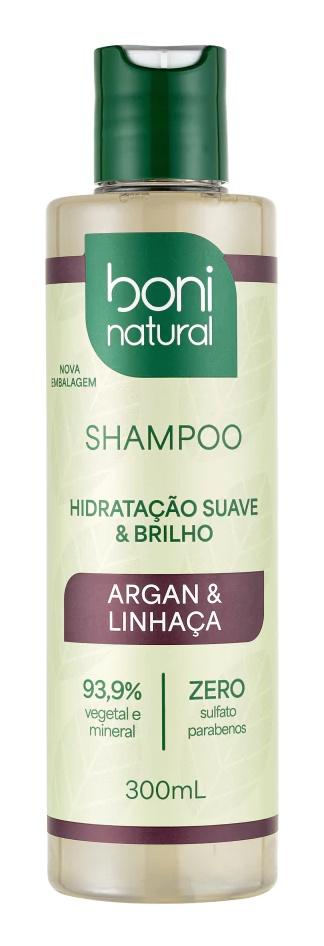 Shampoo Argan E Linhaça