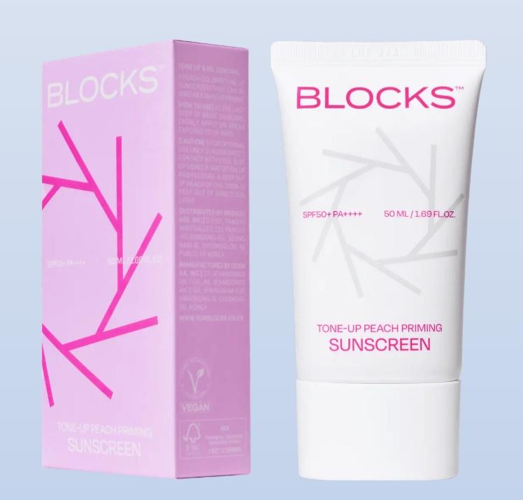 Tone-up Peach Priming Sunscreen SPF50+ Pa++++