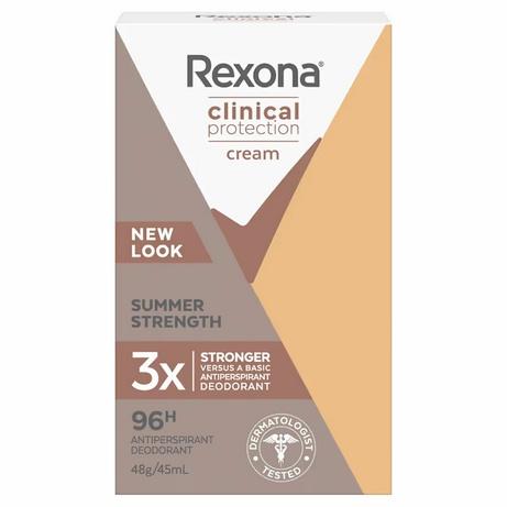 Clinical Protection Antiperspirant Deodorant Cream - Summer Strength