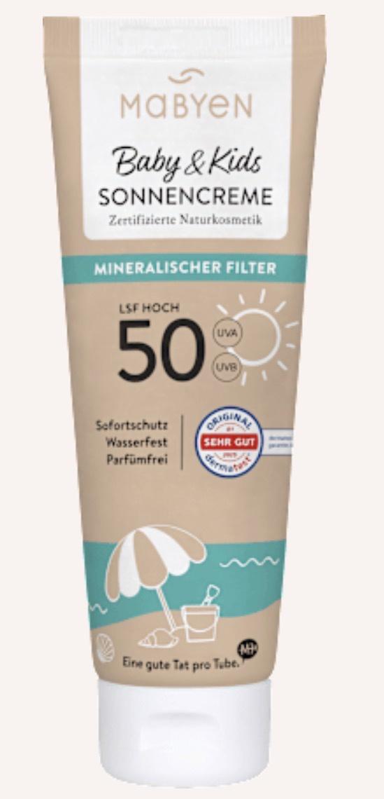 Baby And Kids Sunscreen SPF 50