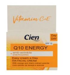 Vitamin C Glow, Energy, Wake Up, Q10 Day Cream, SPF 15