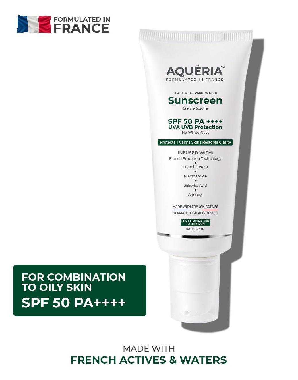 Oil-control French Gel Sunscreen SPF 50 Pa++++