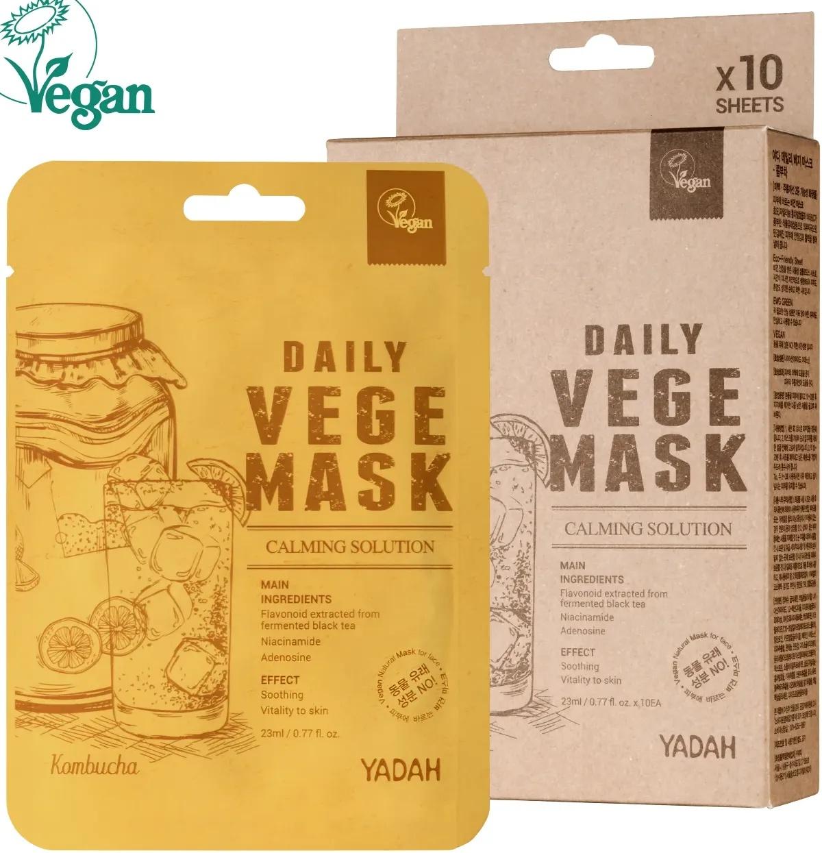 Daily Vege Mask Calming Solution Kombucha