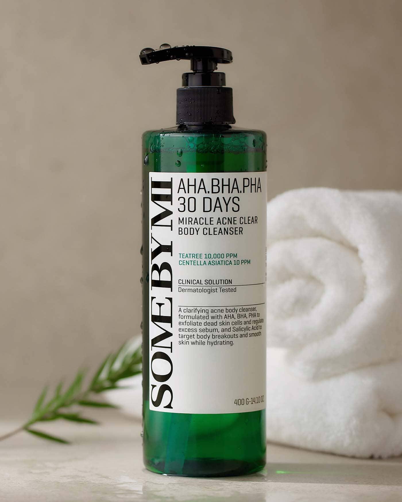 AHA, BHA, PHA 30 Days Miracle Acne Clear Body Cleanser