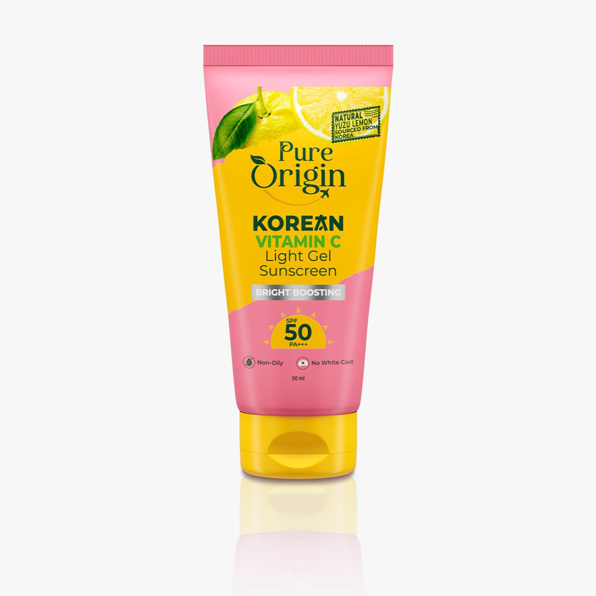 Korean Vitamin C Light Gel Sunscreen